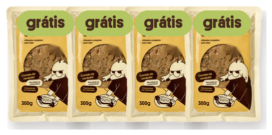 4 pacotes grátis
